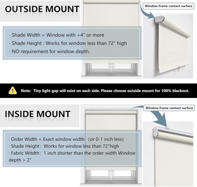 Factory Customized Free-Stop Cordless Window Shades Blackout Roller Blinds With Fabric-Covered Aluminum Valance