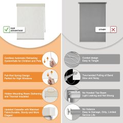 rod control system roller shades