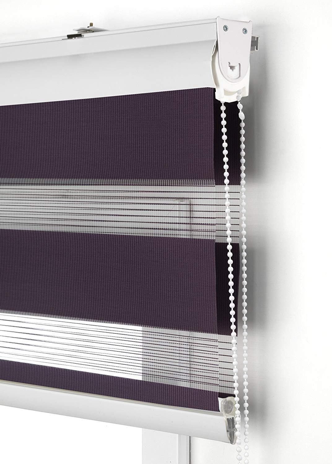 Custom-made  American Window Blinds Blackout Home Day and Night Double Layer Roller Blinds zebra Shades Sheer Blinds