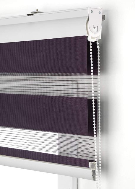 Custom-made  American Window Blinds Blackout Home Day and Night Double Layer Roller Blinds zebra Shades Sheer Blinds