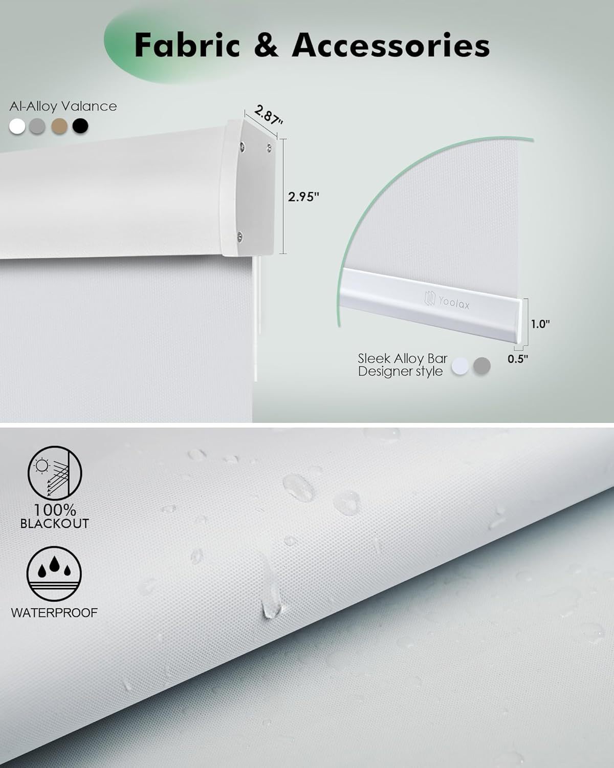 Digital Electric Double Roller Blinds Automatic Motorized Roller Shade Smart Wifi Control Shades for Hotel Office Windows