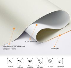 Roller Blinds Cordless Blinds for Windows Rod Control Free-Stop Shades, UV Protection, Natural Woven Blinds for Home and Office, Light-Proof Aluminum Cover
