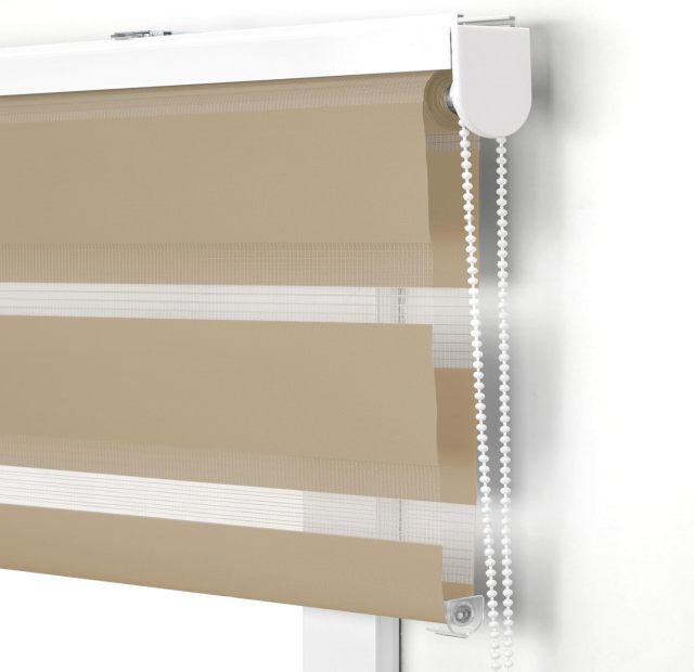 Double Roller Blind with Drilling for Windows and Doors - Reliable Light Protection & Privacy Protection - Childproof Roller Blinds for Windows with Drilling & Easy