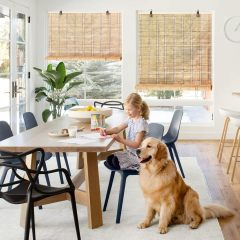 Outdoor Bamboo Roller Shades Roman Shades for Window Bamboo Blinds for Interior Windows and Outdoor Patio,Roll Up Blinds for Indoor Porch Light Filtering Sunshade,Easy to Install