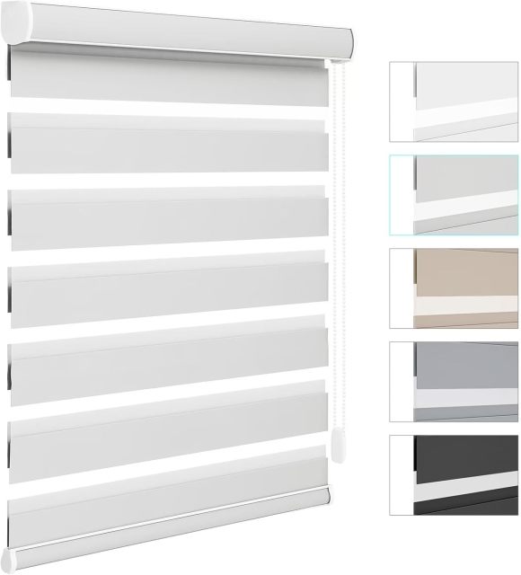 Factory Direct Pricing OEM &ODM Light-Filtering Zebra Blinds Customizable Sizes Factory Wholesale Zebra Shades Blinds