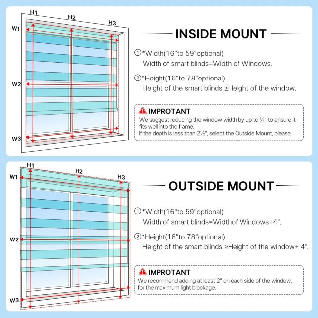 Smart Zebra Blinds for Windows,Day & Night Zebra Blinds Motorized Eco-Friendly Durable Dual Layer Blackout