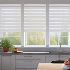 Factory Direct Pricing OEM &ODM Light-Filtering Zebra Blinds Customizable Sizes Factory Wholesale Zebra Shades Blinds