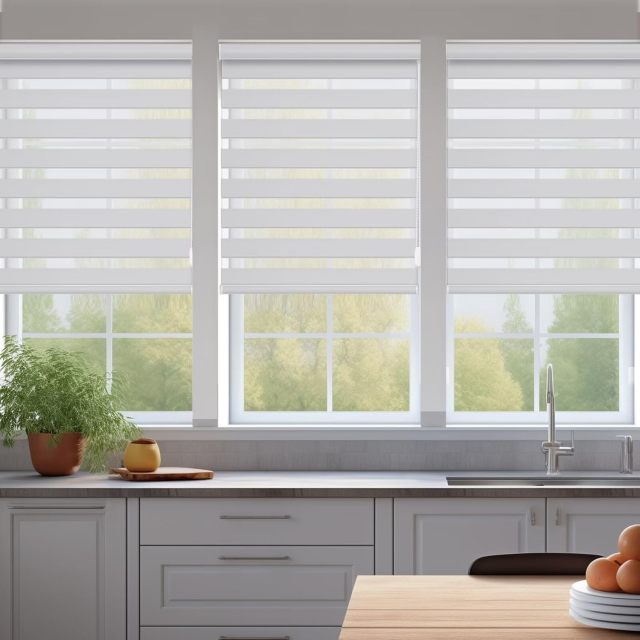Factory Direct Pricing OEM &ODM Light-Filtering Zebra Blinds Customizable Sizes Factory Wholesale Zebra Shades Blinds