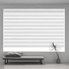 Factory Direct Pricing OEM &ODM Light-Filtering Zebra Blinds Customizable Sizes Factory Wholesale Zebra Shades Blinds