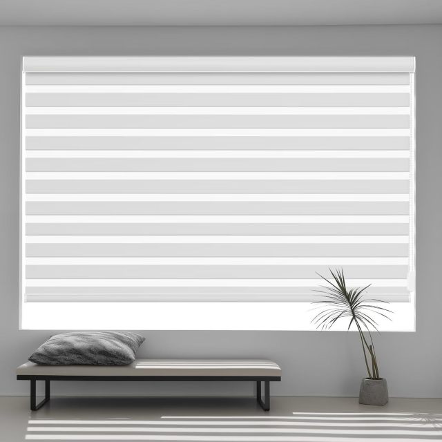 Factory Direct Pricing OEM &ODM Light-Filtering Zebra Blinds Customizable Sizes Factory Wholesale Zebra Shades Blinds