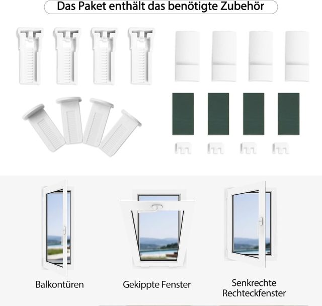 Low Factrory Price Custom Pleated Blinds - Individual Pleated Blinds with Drilling or No Drilling  - Semi-Transparent - Width 30-170 cm, Height 20-240 cm - Translucent Window Blinds