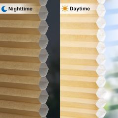 No Drilling Blackout Cordless honeycomb blinds
