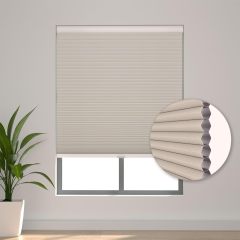 Blckout Cordless honeycomb blinds