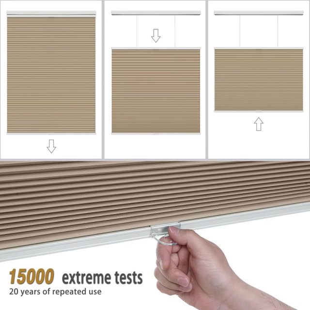 honeycomb blinds  Cellular Shades , Window Blinds Cordless Blinds for Windows ,Window Shades for Home , Window Coverings , Cellular Blinds , Door Blinds , Morning Mist