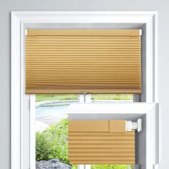No Drilling Blackout Cordless honeycomb blinds