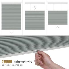 Daylight TDBU honeycomb blinds  Cellular Honeycomb Cordless Shade, 9/16" Single Cell, Light Filtering, White Factory Price Low