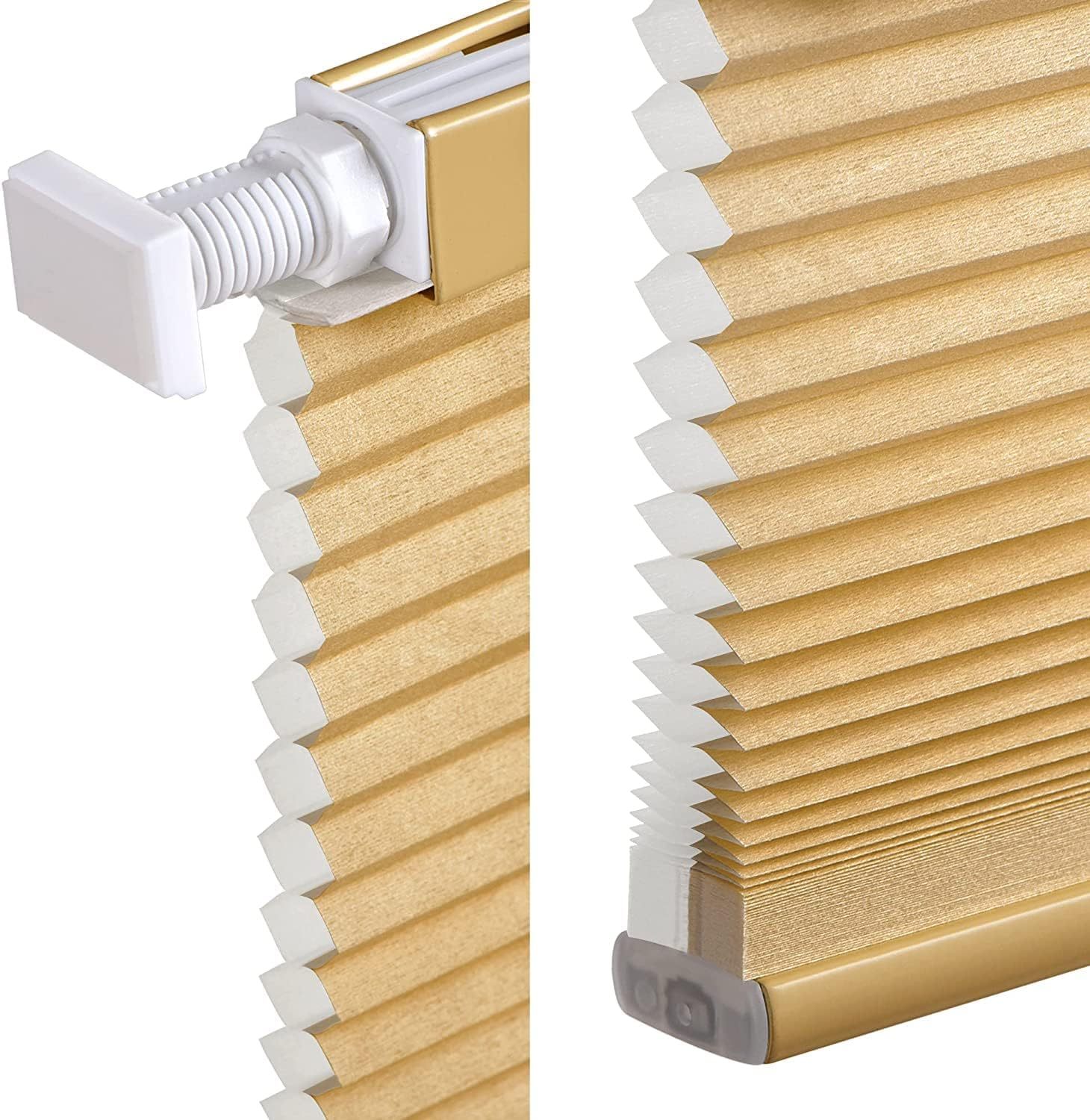 No Drilling Blackout Cordless honeycomb blinds