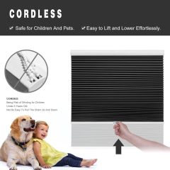Blackout Cordless honeycomb blinds
