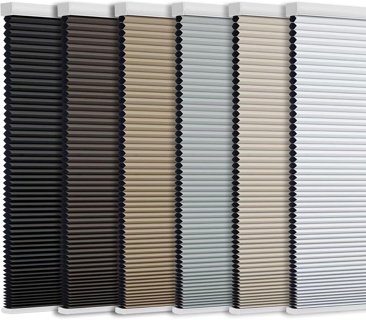 Blackout Cordless honeycomb blinds