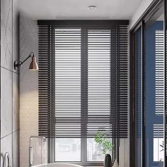 Low Price Factory Supplier  Cord Pvc Venetian blinds Mini Blinds 1" Slat Blinds High Quality
