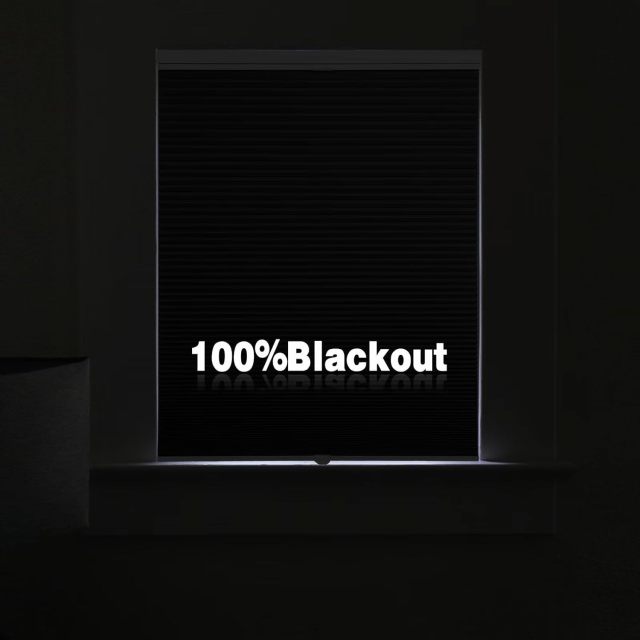 Blackout TDBU honeycomb blinds Custom Cellular Shades – Cordless, Top Down Bottom Up Room Darkening Window Blinds – Interior Window Coverings Cut-to-Size