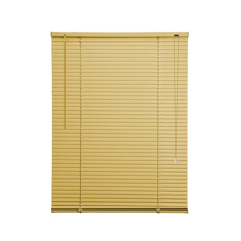 Mini Blinds Suitable for 24" W x 64" H Windows 1"Pvc Horizontal Venetian Blinds Darkening with Rope and Pole can Mounted Inside or Outside