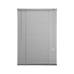 Mini Blinds Suitable for 24" W x 64" H Windows 1"Pvc Horizontal Venetian Blinds Darkening with Rope and Pole can Mounted Inside or Outside