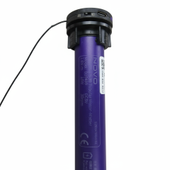 Smart Roller Shade Motor for 32mm /38 mm Tubes - Rechargeable Battery, Compatible with Alexa & Google Home via Tuya Zigbee Gateway, Voice & App Control