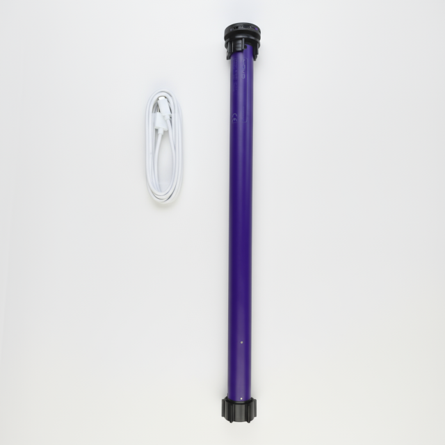 25mm Roller Shades Motor 1.5" Rechargeable Electric Blinds Horizontal Pattern Remote Smart Built-in Installation Metal Motor