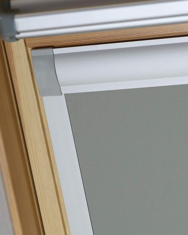 Blackout Skylight Blind for Velux Roof Windows Shades Blockout, Black, FK06 /M06 /M08