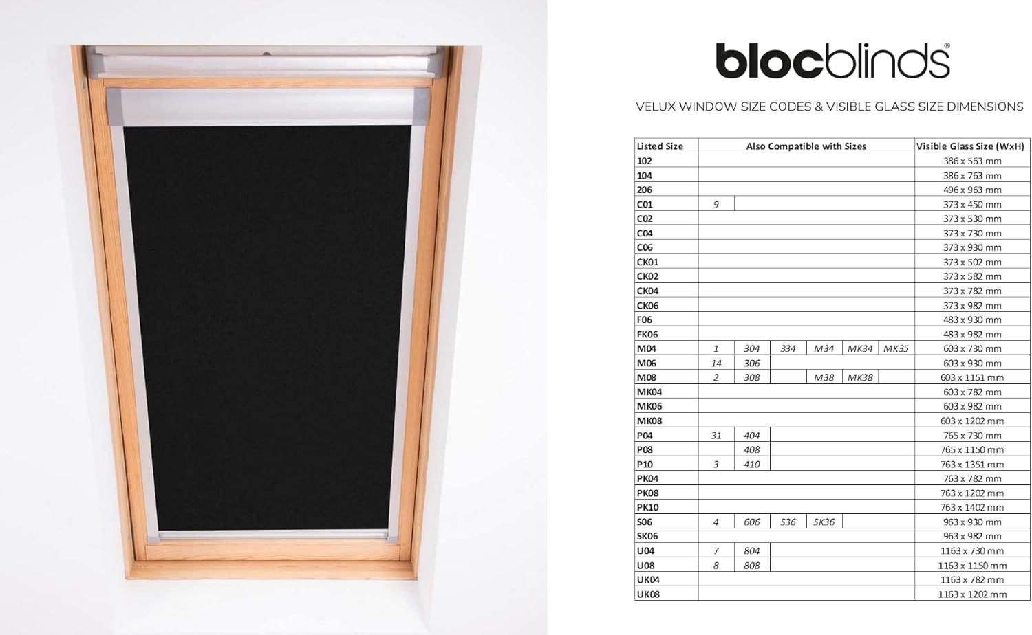Skylight Blinds & Shades, Cordless Roof Roller Shades Suitable for Fakro Roof