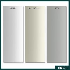 Made to Measure PVC Vertical Blind- Cairo Fabric- 89mm- Colour Options (Up To 200cm, Up To 240cm)