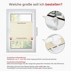 Honeycomb Pleated Blind No Drilling Blackout Honeycomb Pleated Blind without Drilling to Measure, Blackout and Thermal Pleated Blind