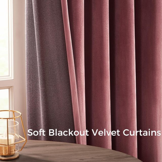 Velvet Curtains Suede Curtain Velvet Curtains  Christmas Decor Luxury Window Drapes Thermal Insulated Privacy Curtains for Living Room