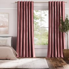 Velvet Curtains Suede Curtain Velvet Curtains  Christmas Decor Luxury Window Drapes Thermal Insulated Privacy Curtains for Living Room