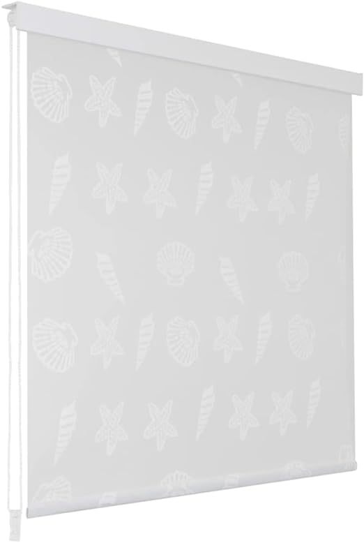 Shower Blind for Bathtub with Side Pull - Various Widths / Shower Curtain / Bath Curtain - 60 cm Wide x 240 cm Including Accessories