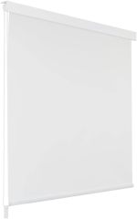 Shower Roller Blind with Cassette Water-Repellent, Bath Blind for the Fath and Shower Retro Design Ceiling-Mounted Semi-Transparent