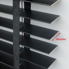 Wood Blinds, 2" Slats Indoor Windows Horizontal Window Shades Privacy Blind for Bedroom,Living Room