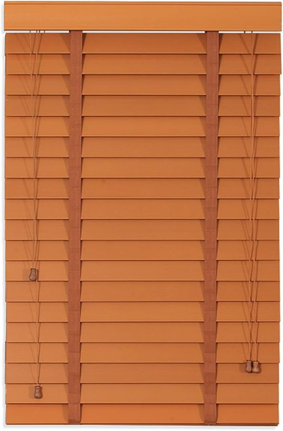 Wood Blinds Wooden Blinds for Indoor Windows Custom Size for Bedroom,Living Room,Bathroom & Office