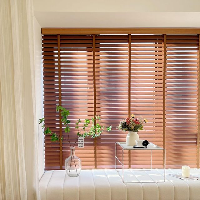 2"  Wood Blinds for Home, for Window Office