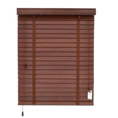 Factory Wholesale Price Eco-friendly Uv Protection Cord Wooden Venetian Blinds Slat Window