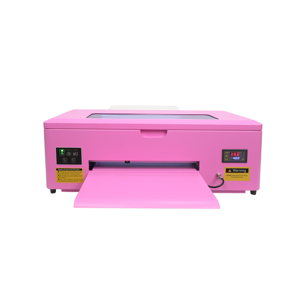 Pink EraSmart A3L DTF Transfer Machine Single 1390 for Fabric Prints