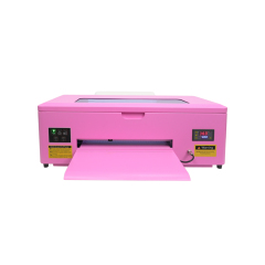 Pink EraSmart A3L DTF Transfer Machine Single 1390 for Fabric Prints