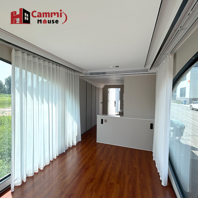 Cammi House Ready-to-Ship Prefab Tiny Home: Luxury Elevated Container Home for Glamping & Backyard