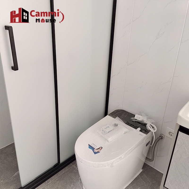 Cammi House Ready-to-Ship Prefab Tiny Home: Luxury Elevated Container Home for Glamping & Backyard