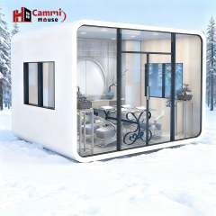 Cammi House: All-Weather Modular Tiny Home | Portable Prefab Guest House for Backyard/Beach