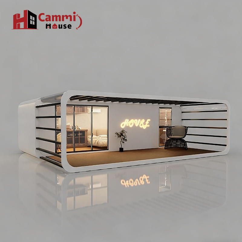 Cammi House Modern Prefabricated Tiny House – Light-Filled Modular Living Space