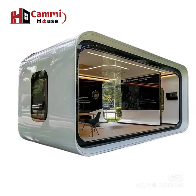 Cammi House Prefab Pod: All-in-One Modern Living & Workspace for Outdoor Spaces