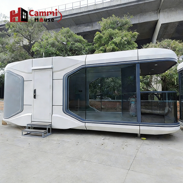 Cammi House Eco-Friendly Space Capsule – Sustainable Prefab Living Solution