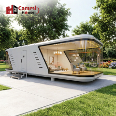 Cammi House Premium Space Capsule Home | Eco-Friendly Modular Tiny Home for Glamping & Residential Use